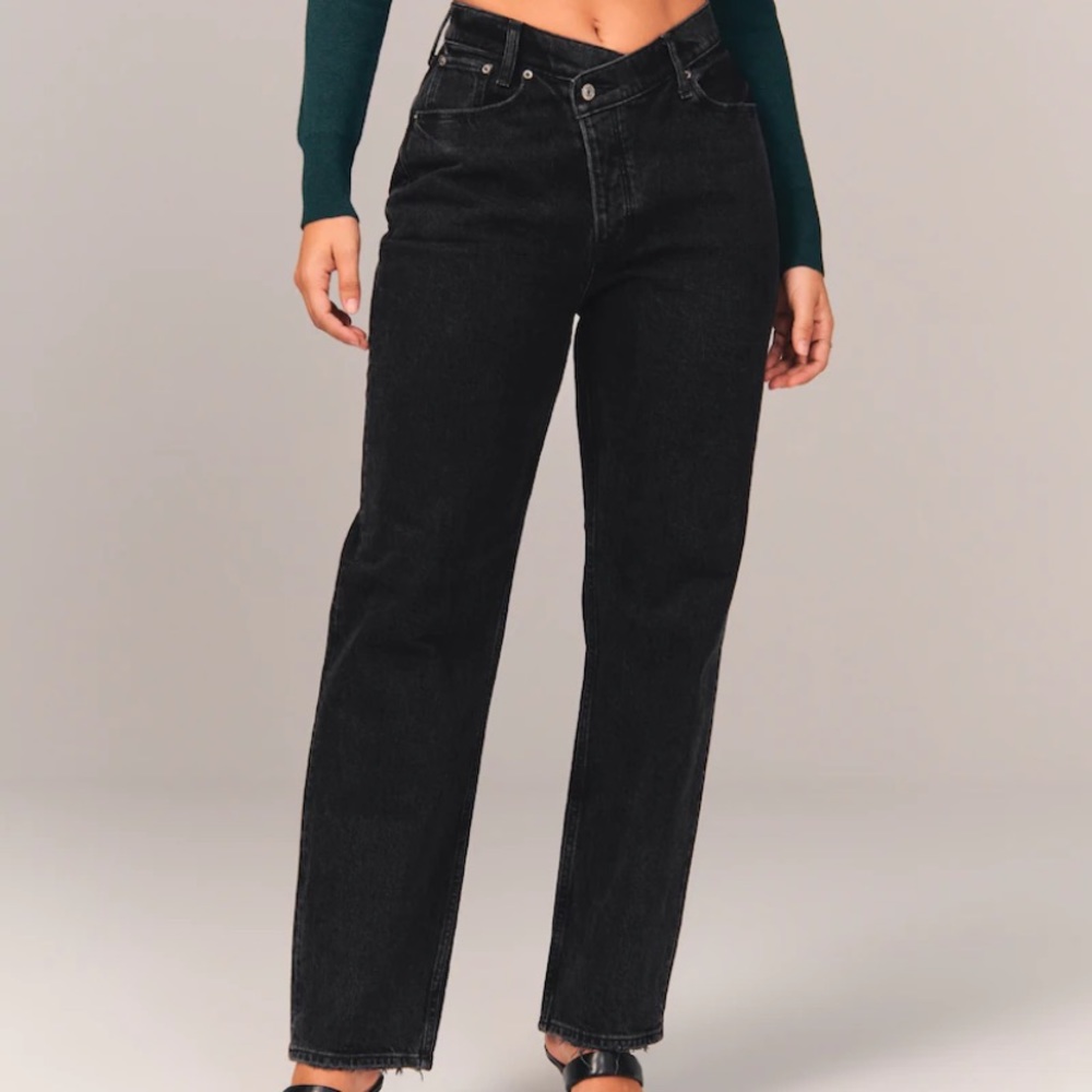 Abercrombie & Fitch the dad high rise jeans
